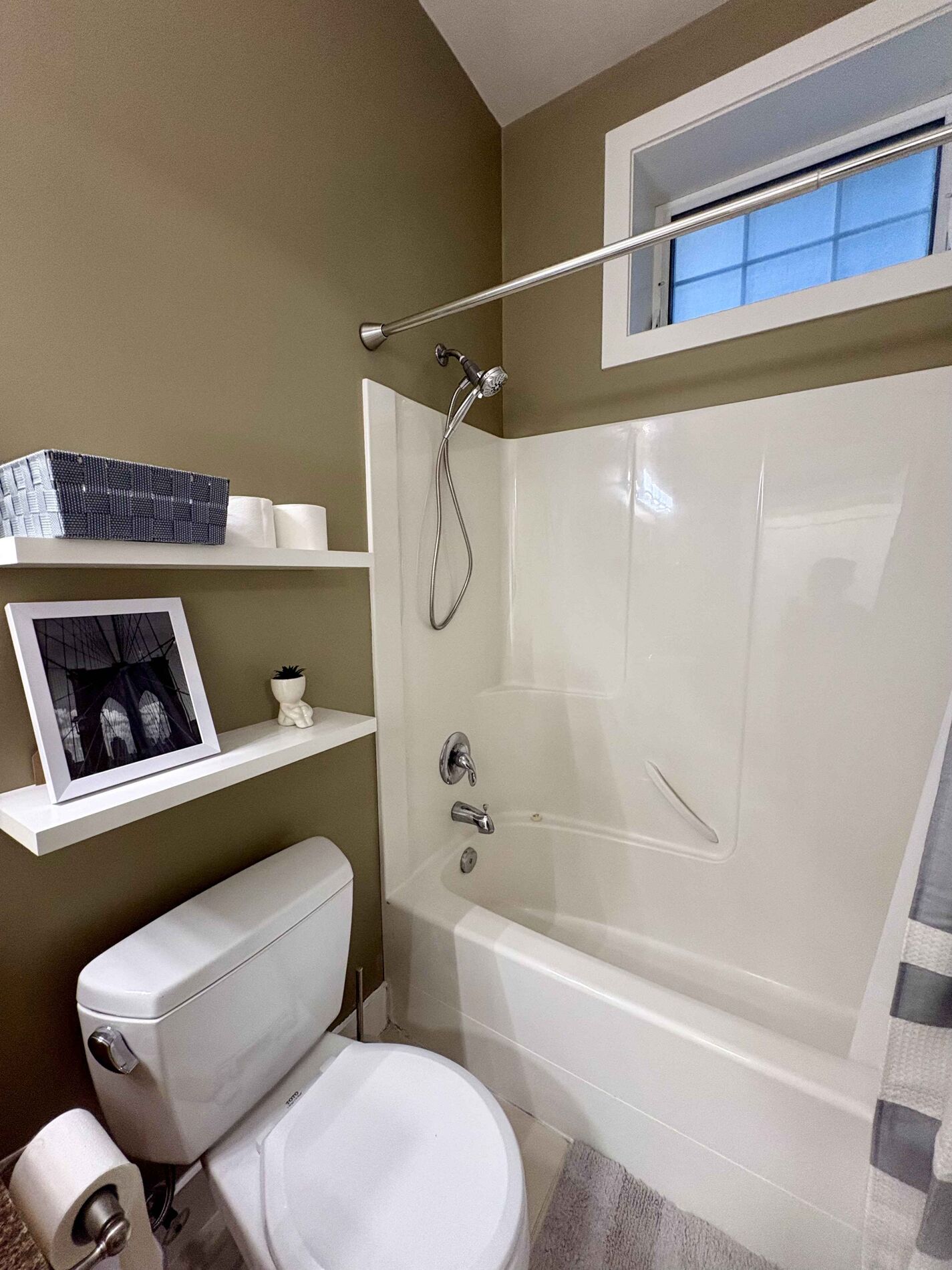 Living Room with Mountain View