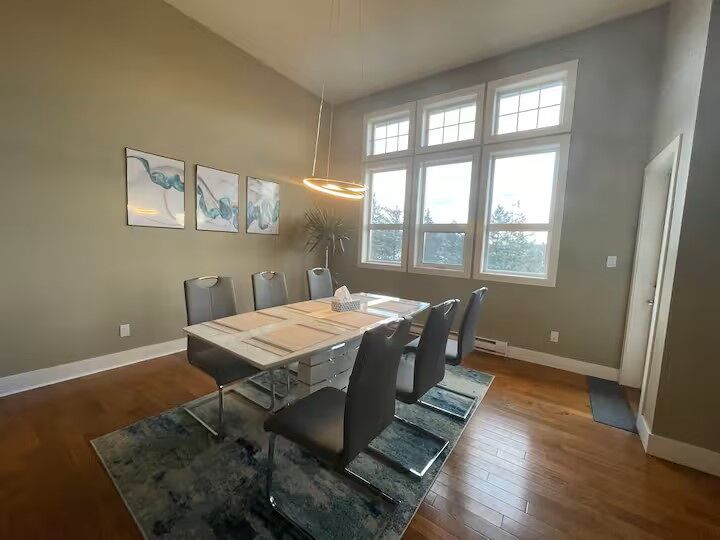 Living Room with Mountain View